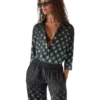 Degrade Monogram Long Sleeve Silk Shirt Degrade Monogram Long Sleeve Silk Shirt