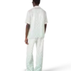 Degrade Monogram Short Sleeve Linen Shirt Degrade Monogram Short Sleeve Linen Shirt