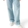 Denim Monogram Relaxed Fit Jeans