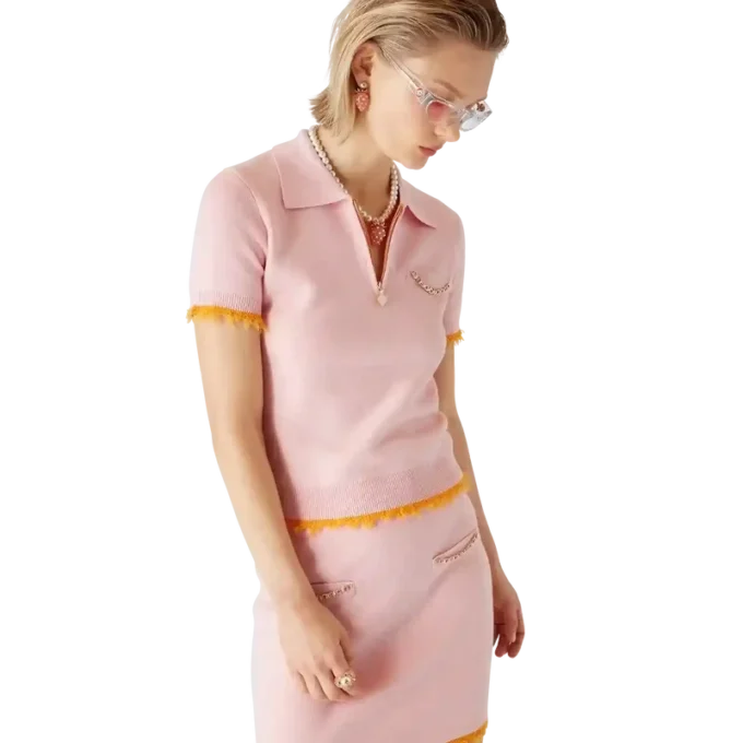 Double Face Polo Shirt Double Face Polo Shirt