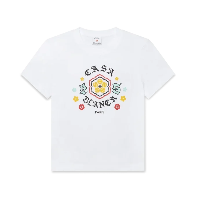 Emblem Fitted Short Sleeve T-Shirt