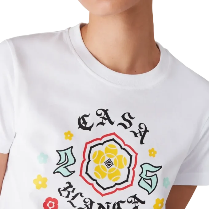 Emblem Fitted Short Sleeve T-Shirt