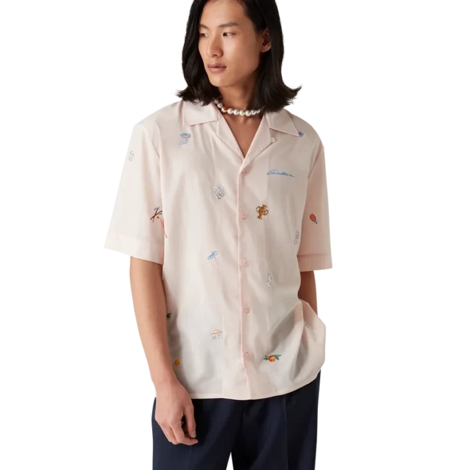 Embroidered Motif Shirt