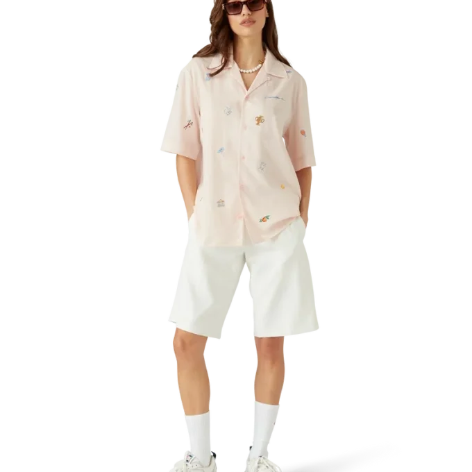 Embroidered Motif Shirt