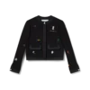 Embroidered Motif Wool Tailored Jacket Embroidered Motif Wool Tailored Jacket
