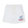 Equipement Sportif Embroidered Jersey Shorts Equipement Sportif Embroidered Jersey Shorts