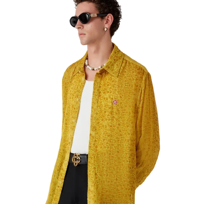 Floral Devora Silk Shirt Floral Devora Silk Shirt