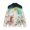 Flowers Long Sleeve Silk Twill Shirt Flowers Long Sleeve Silk Twill Shirt