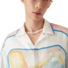 Fuji Dream Short Sleeve Silk Shirt Fuji Dream Short Sleeve Silk Shirt