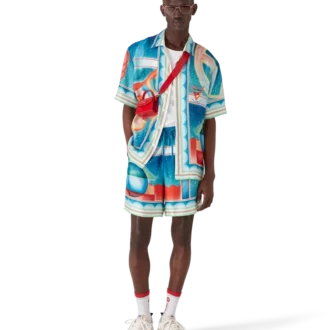 Galaxy Court Silk Shorts