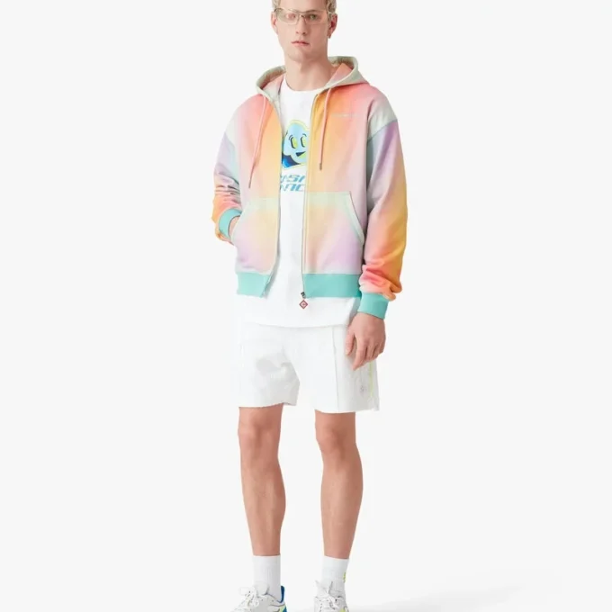 Glass Zip up Hooded Sweatshirt Glass Zip up Hooded Sweatshirt