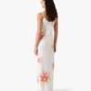 Glitch Orchid Soft Ribbed Maxi Dress
