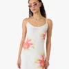 Glitch Orchid Soft Ribbed Maxi Dress