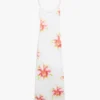 Glitch Orchid Soft Ribbed Maxi Dress