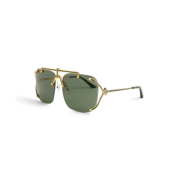 Gold & Green the Pilot Sunglasses Gold & Green the Pilot Sunglasses