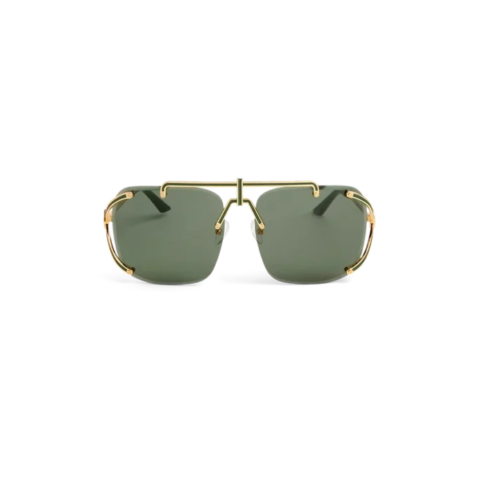 Gold & Green the Pilot Sunglasses Gold & Green the Pilot Sunglasses