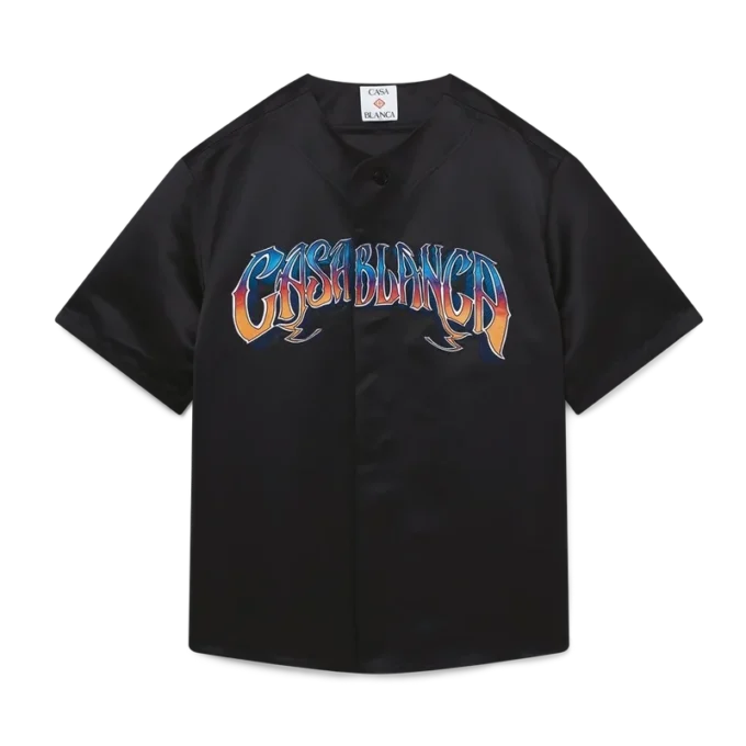 Gothic Short Sleeve Baseball Shirt Gothic Short Sleeve Baseball Shirt