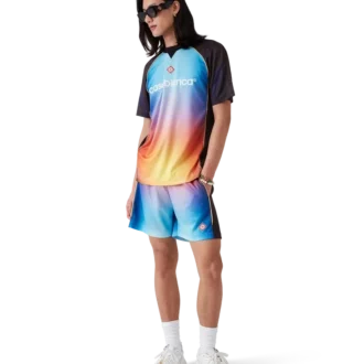Gradient Football Shorts