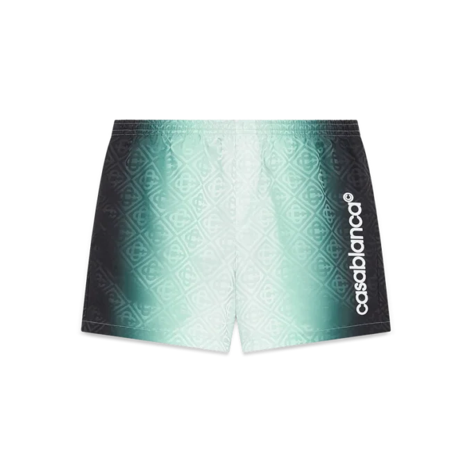 Gradient Monogram Jacquard Swim Shorts Gradient Monogram Jacquard Swim Shorts