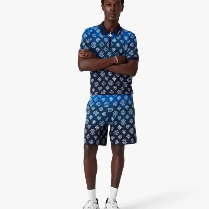 Gradient Monogram Knitted Shorts Gradient Monogram Knitted Shorts