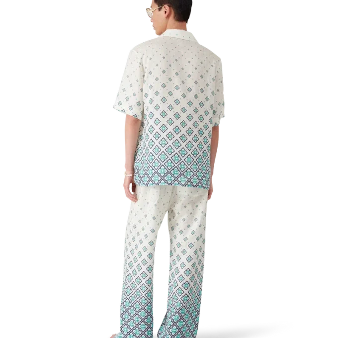 Gradient Monogram Linen Shirt Gradient Monogram Linen Shirt