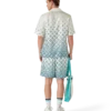 Gradient Monogram Silk Shorts Gradient Monogram Silk Shorts