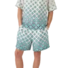 Gradient Monogram Silk Shorts Gradient Monogram Silk Shorts