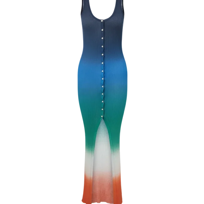 Gradient Rib Dress Gradient Rib Dress