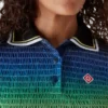 Gradient Short Sleeve Polo Shirt Gradient Short Sleeve Polo Shirt
