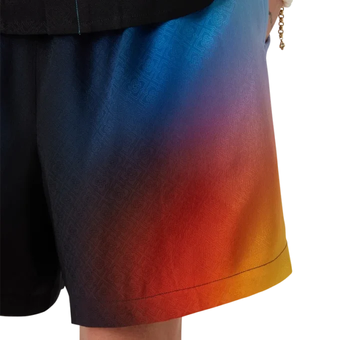 Gradient Silk Shorts Gradient Silk Shorts
