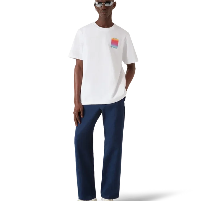 Gradient Square Logo Short Sleeve T-Shirt Gradient Square Logo Short Sleeve T-Shirt
