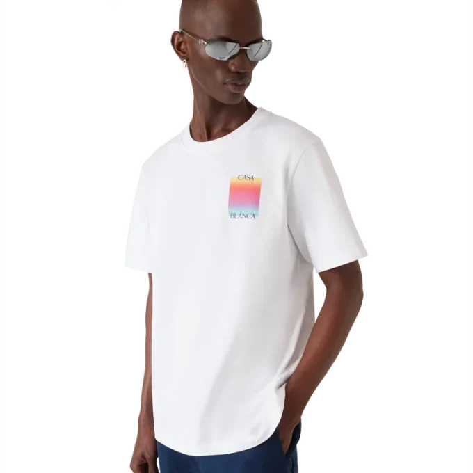 Gradient Square Logo Short Sleeve T-Shirt Gradient Square Logo Short Sleeve T-Shirt