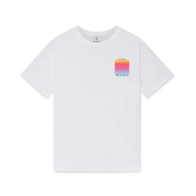Gradient Square Logo Short Sleeve T-Shirt Gradient Square Logo Short Sleeve T-Shirt