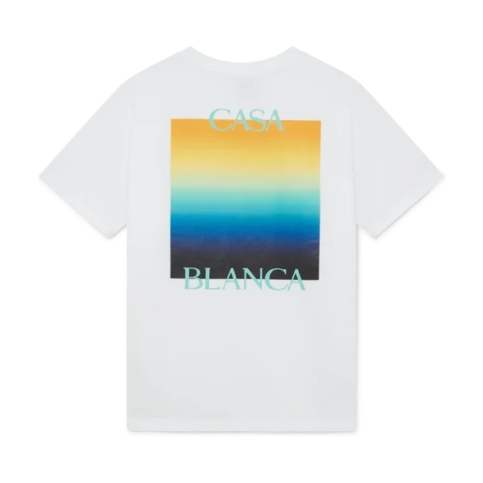 Gradient Square Short Sleeve T-Shirt Gradient Square Short Sleeve T-Shirt