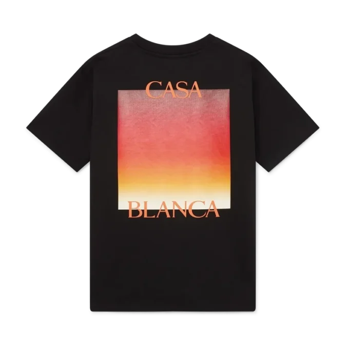 Gradient Square Short Sleeve T-Shirt Gradient Square Short Sleeve T-Shirt