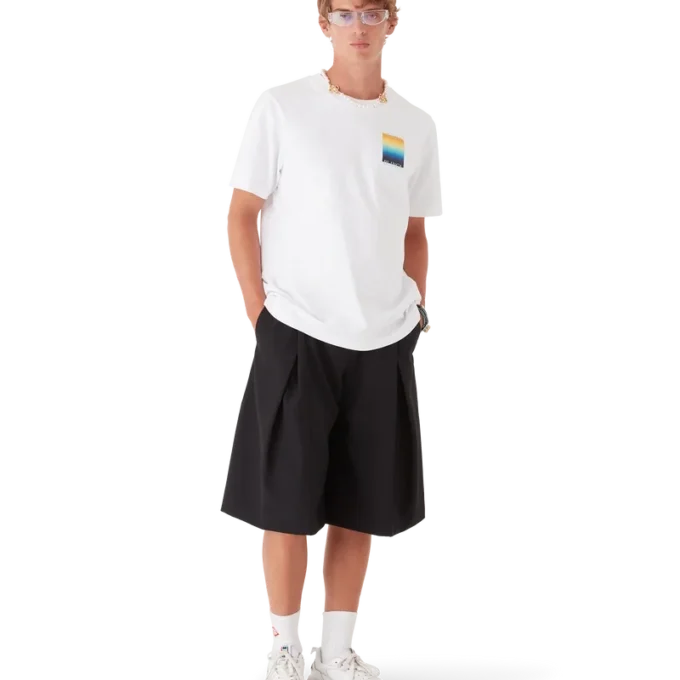 Gradient Square Short Sleeve T-Shirt Gradient Square Short Sleeve T-Shirt