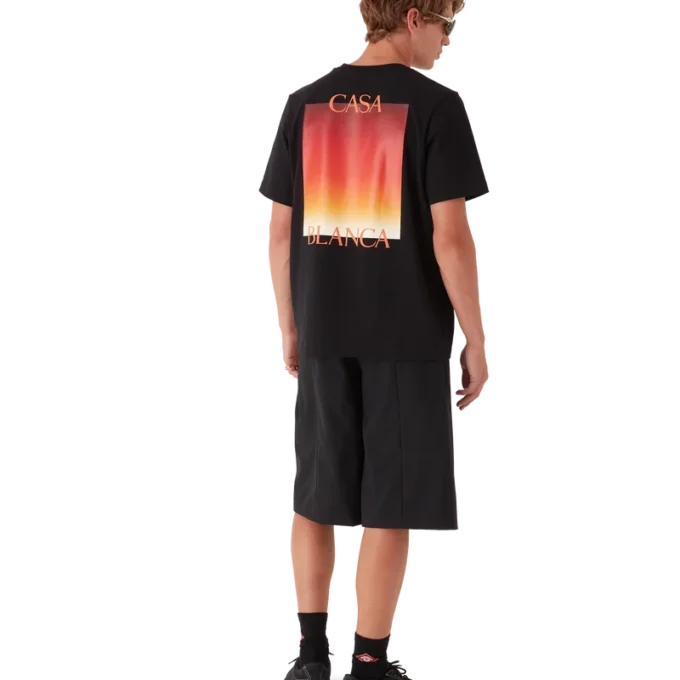Gradient Square Short Sleeve T-Shirt Gradient Square Short Sleeve T-Shirt