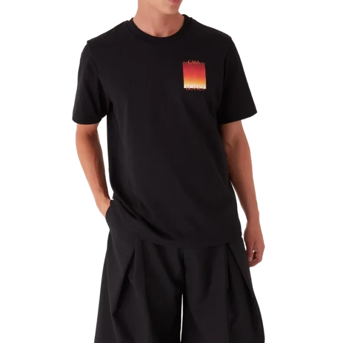 Gradient Square Short Sleeve T-Shirt Gradient Square Short Sleeve T-Shirt