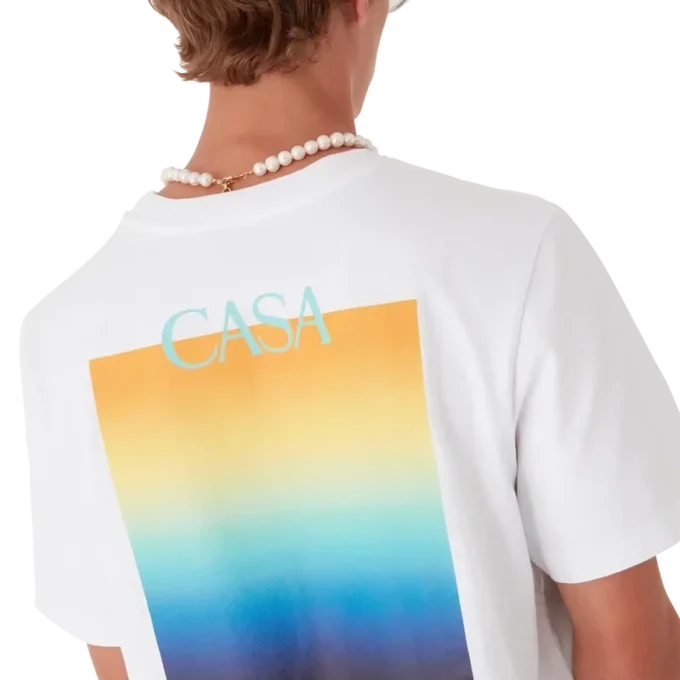 Gradient Square Short Sleeve T-Shirt Gradient Square Short Sleeve T-Shirt