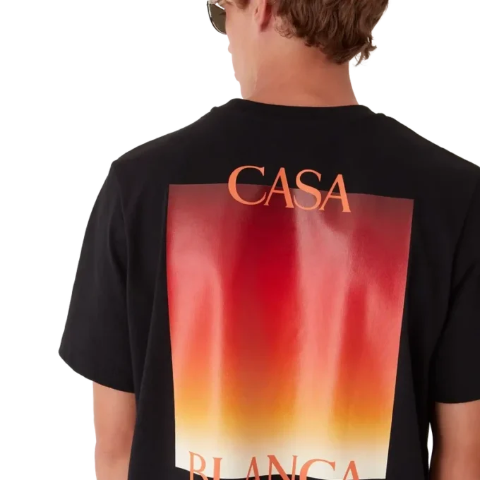 Gradient Square Short Sleeve T-Shirt Gradient Square Short Sleeve T-Shirt