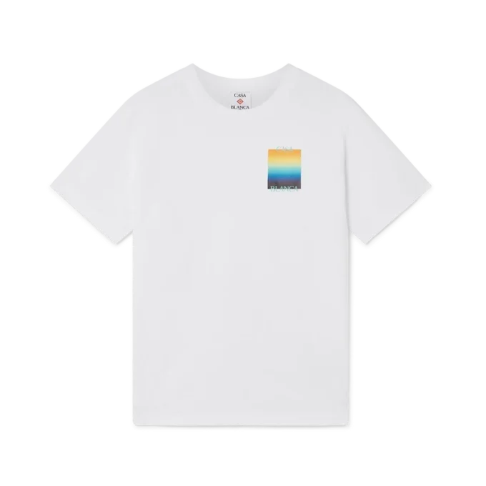 Gradient Square Short Sleeve T-Shirt Gradient Square Short Sleeve T-Shirt