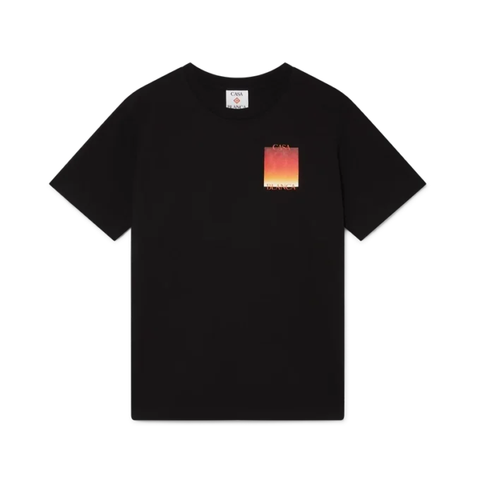 Gradient Square Short Sleeve T-Shirt Gradient Square Short Sleeve T-Shirt