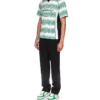Gradient Stripe Panelled Football T-Shirt Gradient Stripe Panelled Football T-Shirt