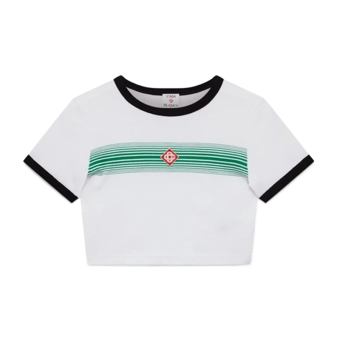 Gradient Stripe Ringer T-Shirt Gradient Stripe Ringer T-Shirt