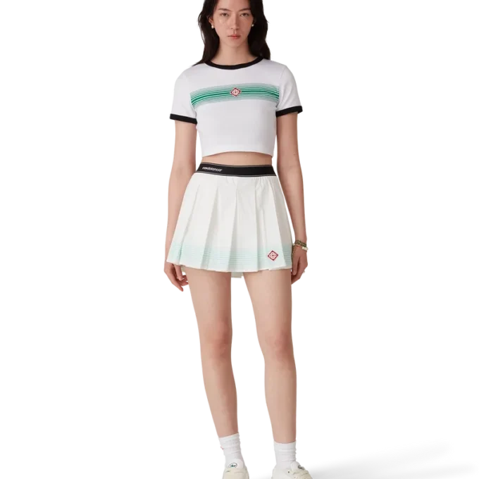 Gradient Stripe Ringer T-Shirt Gradient Stripe Ringer T-Shirt