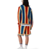 Gradient Stripe Towelling Shorts Gradient Stripe Towelling Shorts