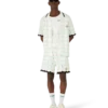 Gradient Wave Cotton Crochet Shorts Gradient Wave Cotton Crochet Shorts