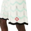 Gradient Wave Cotton Crochet Shorts Gradient Wave Cotton Crochet Shorts