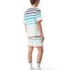 Gradient Wave Crochet Shirt Gradient Wave Crochet Shirt