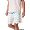 Gradient Wave Crochet Shorts